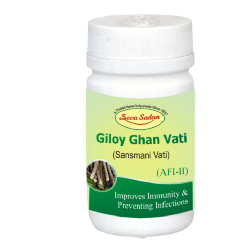 Seva Sadan Giloy Ghan Vati for Immunity & Fever Support
