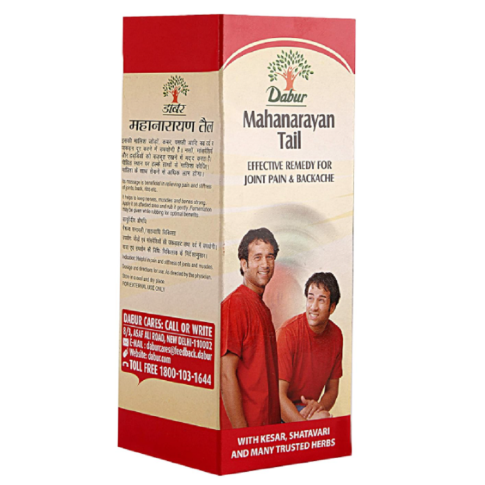Dabur Mahanarayan Tail – Ayurvedic Joint & Muscle Pain Relief Massage Oil (100 ml)