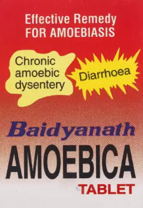 Baidyanath Amoebica Tablets – Ayurvedic Relief for Amoebiasis, Diarrhoea & Dysentery