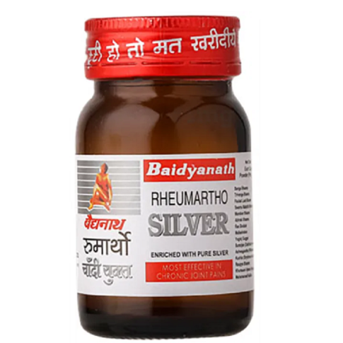Baidyanath Rheumartho Silver Capsule – Ayurvedic Relief for Joint Pain, Arthritis & Stiffness