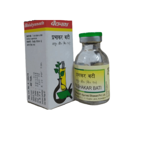 Baidyanath Prabhakar Bati – Ayurvedic Heart Tonic for Circulation & Cardiac Strength