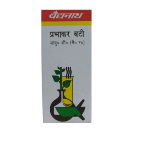 Baidyanath Prabhakar Bati – Ayurvedic Heart Tonic for Circulation & Cardiac Strength