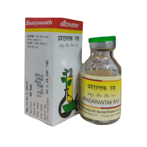 Baidyanath Pradarantak Ras – Ayurvedic Support for Heavy Bleeding, Cramps & Women’s Wellness