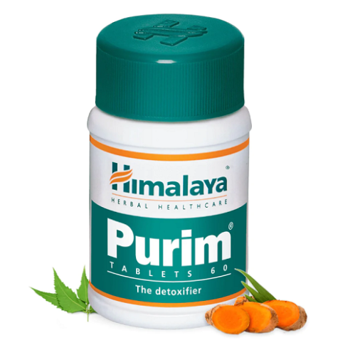 Himalaya Purim Tablets – Ayurvedic Skin Detox & Acne Support Formula