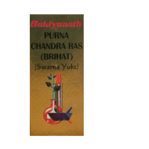 Baidyanath Purna Chandra Ras Brihat (S.Y.) – Vitality & Rejuvenation Support (25 Tablets) - LUXURY GLOW