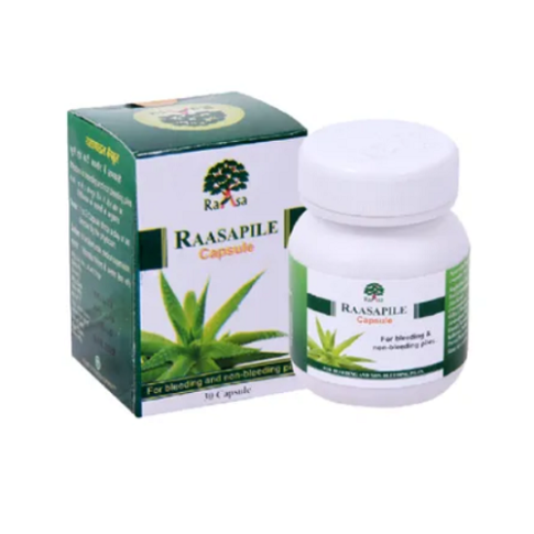 Raasa Pile Capsule – Natural Ayurvedic Support for Piles & Hemorrhoids - LUXURY GLOW