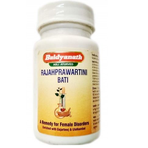 Baidyanath Rajahprawartini Bati (Jhansi) – 80 Ayurvedic Tablets for Menstrual Health Support - LUXURY GLOW
