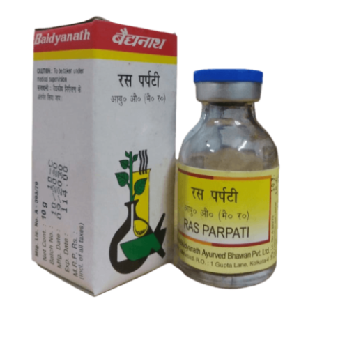 Baidyanath Ras Parpati Powder – Ayurvedic Support for Digestion, Diarrhoea & Appetite