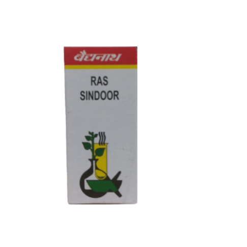 Baidyanath Ras Sindoor – Ayurvedic Support for Immunity, Digestion & Respiratory Strength