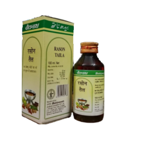 Baidyanath Rason Tel 100ml – Ayurvedic Oil for Joint Pain, Swelling & Rheumatism Relief