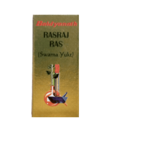 Baidyanath Rasraj Ras (Swarna Yukt) – Ayurvedic Nerve & Muscle Support - LUXURY GLOW