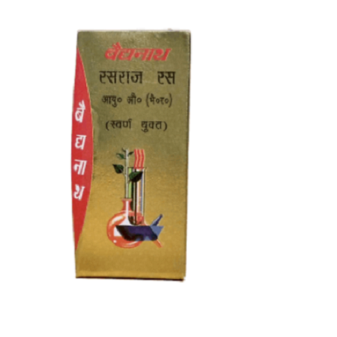 Baidyanath Rasraj Ras (Swarna Yukt) – Ayurvedic Nerve & Muscle Support - LUXURY GLOW