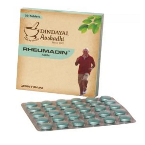Dindayal Rheumadin Tablets for Joint Pain, Muscle Pain & Arthritis Relief (30 Tablets)