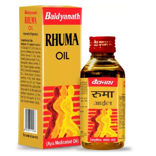 Baidyanath Rhuma Oil – Fast Relief Ayurvedic Oil for Joint Pain, Arthritis & Sports Injuries