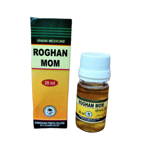 Tibbiya College Roghan Mom – Unani Herbal Oil for Skin & External Wellness - LUXURY GLOW