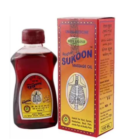Apsara Herbals Roghan Sukoon Oil – Fast Absorbing Pain Relief Massage Oil