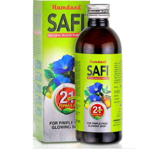 Hamdard Safi Syrup – Natural Blood Purifier for Clear Skin & Detox