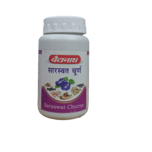 Baidyanath Saraswat Churna – Ayurvedic Support for Memory, Focus & Nervous System Health