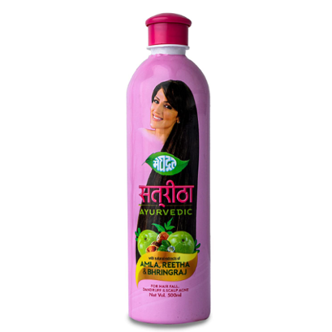 Meghdoot Satreetha Ayurvedic Shampoo for Dandruff & Healthy Hair