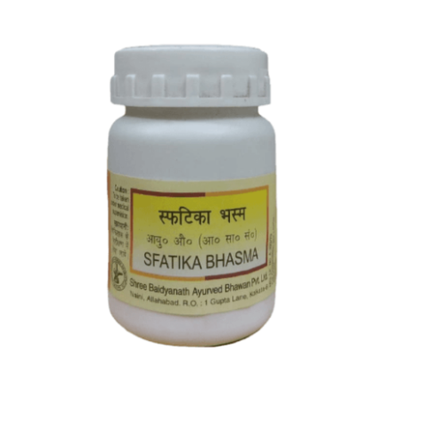 Baidyanath Sfatika Bhasma – Ayurvedic Support for Skin Health, Detox & Respiratory Wellness