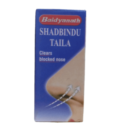 Baidyanath Shadbindu Tel – Ayurvedic Nasya Oil for Sinus Relief, Nasal Congestion & Infection Support