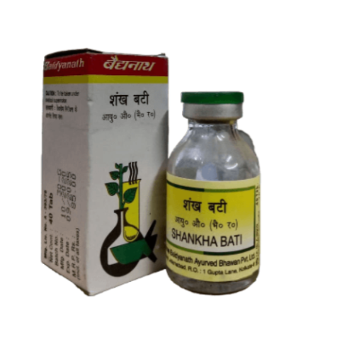 Baidyanath Shankha Bati – Ayurvedic Relief for Indigestion, Acidity & Gastric Discomfort