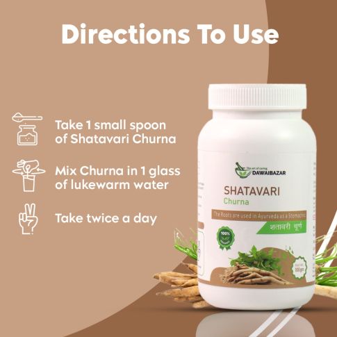 Dawaibazar Shatavari Churna 100g – Organic Ayurvedic Women’s Wellness Powder - LUXURY GLOW