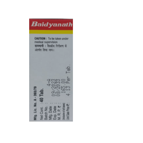 Baidyanath Shothari Lauh Tablet – Ayurvedic Support for Swelling, Digestion & Anaemia