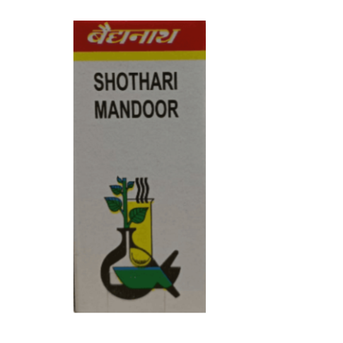 Baidyanath Shothari Mandoor Tablet – Ayurvedic Iron Supplement for Anaemia, Swelling & Digestion
