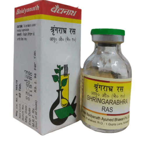 Baidyanath Shringarabhra Ras – Ayurvedic Support for Lungs, Immunity & Stamina