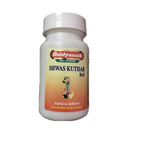 Baidyanath Shwas Kuthar Ras (Jhansi) – 80 Tablets | Ayurvedic Respiratory & Asthma Support - LUXURY GLOW