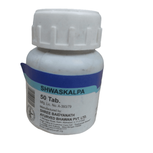 Baidyanath Shwaskalpa Tablets – Ayurvedic Support for Asthma & Respiratory Health