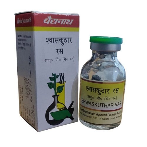 Baidyanath Shwaskuthar Ras – Ayurvedic Support for Cough & Breathing Wellness
