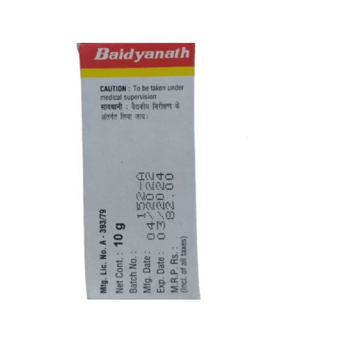 Baidyanath Shwet Parpati – Ayurvedic Relief for Urinary Health & Digestive Balance