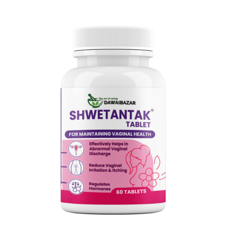 Dawaibazar Shwetantak Tablets 60T – Ayurvedic Women’s Cycle Comfort Support