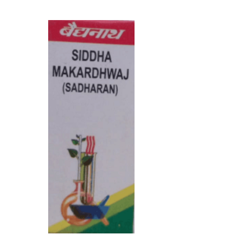 Baidyanath Siddha Makardhwaj (Sadharan) – Premium Ayurvedic Vitality & Wellness Formula