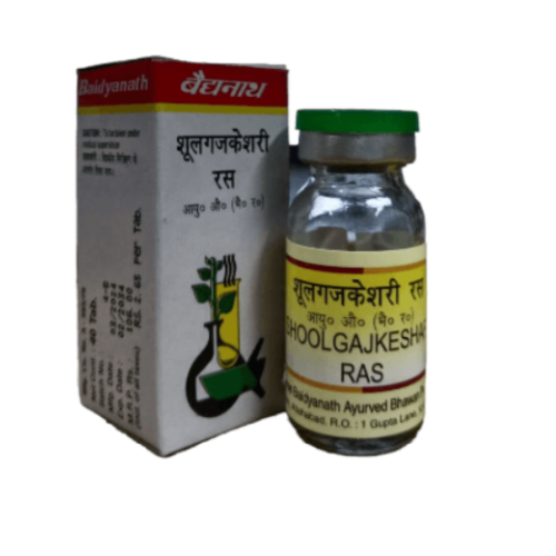 Baidyanath Shoolgajkeshari Ras – Ayurvedic Relief for Stomach Pain & Indigestion