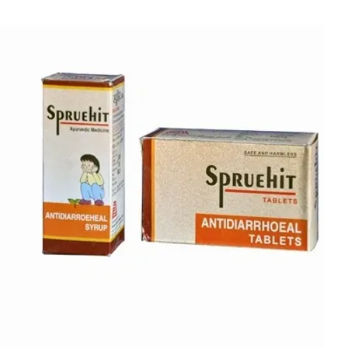 Akshay Ayurved Bhawan Spruehit Syrup & Tablet Combo – Complete Ayurvedic Digestive Care
