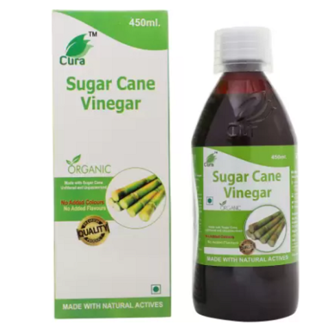 Cura Ganne Ka Sirka | Sugarcane Vinegar for Digestion, Detox, Hydration & Mineral Support