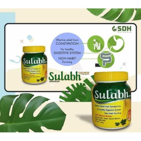 Shree Dhanwantri Herbals Sulabh Granules 100g Ayurvedic Digestive Support - LUXURY GLOW