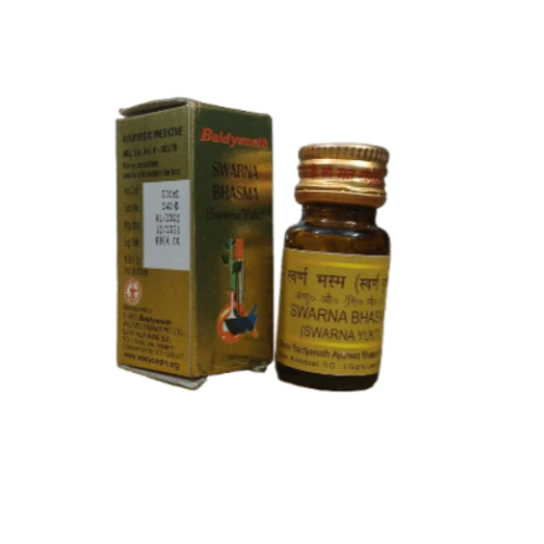 Baidyanath Swarna Bhasma (S.Y.) – Ayurvedic Rasayana Support - LUXURY GLOW