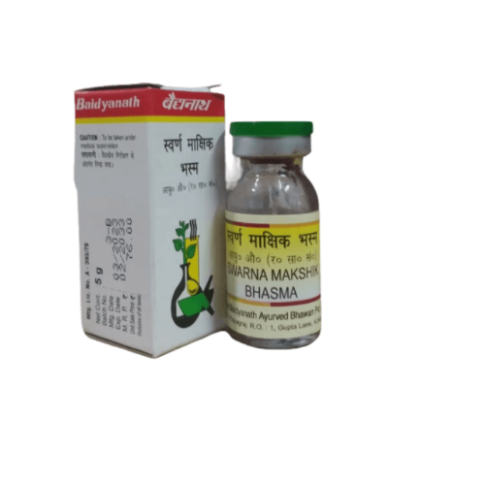 Baidyanath Swarna Makshik Bhasma – Ayurvedic Support for Urinary Health, Vitality & Immunity