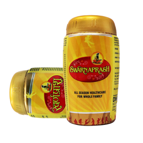Dindayal Swarnaprash – Ayurvedic Gold & Silver Herbal Jam for Immunity, Digestion & All-Season Wellness (1 Kg)