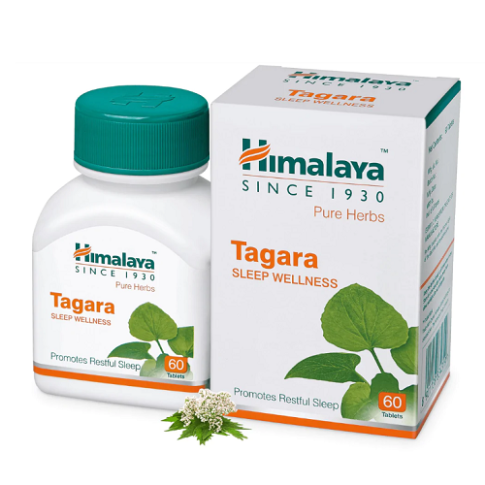 Himalaya Tagara Tablets for Sleep Support, Stress Relief & Calm Mind