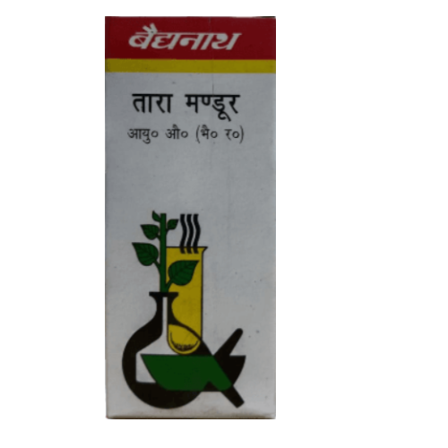 Baidyanath Tara Mandoor Tablets – Supports Water Balance, Digestion & Joint Wellness (40 Tabs)