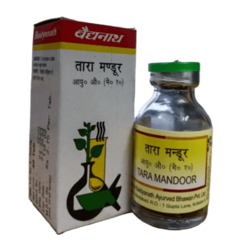 Baidyanath Tara Mandoor Tablets – Supports Water Balance, Digestion & Joint Wellness (40 Tabs)