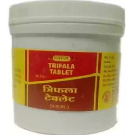 Vyas Triphala Tablets – Ayurvedic Digestive, Detox & Immunity Support - LUXURY GLOW