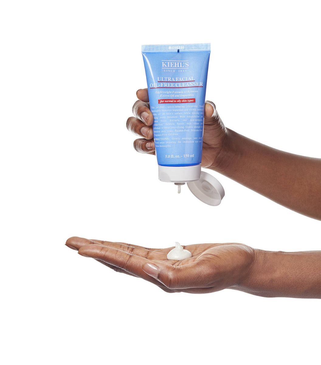 KIEHL’S Ultra Facial Oil-Free Foaming Cleanser – Deep Clean, Oil Control & Fresh Hydration