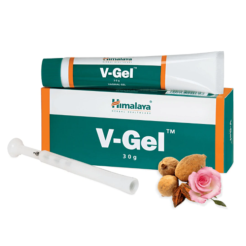 Himalaya V-Gel Herbal Vaginal Care Gel for Comfort, Hygiene & Balance