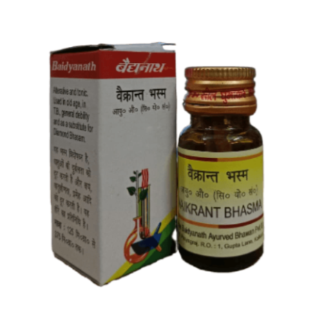 Baidyanath Vaikrant Bhasma – Ayurvedic Immunity Booster for Urinary, Respiratory & Metabolic Health